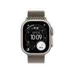 Apple Watch Ultra 3 Titanium 49mm Αδιάβροχο με eSIM και Παλμογράφο (Natural Titanium Case with Natural Titanium Milanese Loop - Medium) MEWY4QF/A - Image 5