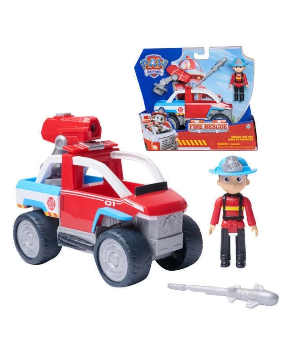 Spinmaster Paw Patrol Fire Rescue Ryders Rettungsfahrzeug Mit Drohnen-abwerfer Und Ryder Figur 6073897