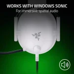 Razer BLACKSHARK V2 X Over Ear Gaming Headset με σύνδεση 3.5mm Λευκό RZ04-03241500-R3M1 - Image 5