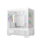 Deepcool CG380 3F Midi Tower Κουτί Υπολογιστή με Πλαϊνό Παράθυρο και ARGB Φωτισμό Λευκό R-CG380-WHAGM3-G - Image 3