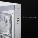 Chieftec Visio GM-30W-TG-OP Gaming Cube Κουτί Υπολογιστή με Πλαϊνό Παράθυρο Λευκό - Image 11