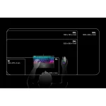 SteelSeries QCK Prism Cloth Gaming Mouse Pad XXL 1220mm με RGB Φωτισμό Μαύρο 63512 - Image 5