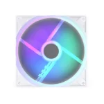 Endorfy Stratus Case Fan 140mm με ARGB Φωτισμό και Σύνδεση 3-Pin / 4-Pin PWM Λευκό EY4A021 - Image 3