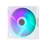 Endorfy Stratus Case Fan 120mm με ARGB Φωτισμό και Σύνδεση 3-Pin / 4-Pin PWM Λευκό EY4A020 - Image 4