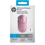 HP 400 Quiet Ενσύρματο Ποντίκι Ροζ AZ7B5AA#ABB - Image 3