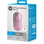 HP 400 Quiet Ενσύρματο Ποντίκι Ροζ AZ7B5AA#ABB - Image 4