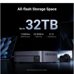 Ugreen DXP480T Plus NAS Tower με 4 θέσεις για SSD 25892B - Image 8