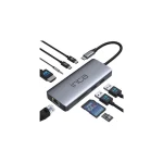 Inca USB-C Docking Station με DisplayPort 4K PD Ethernet και σύνδεση 2 Οθονών Γκρι (ITPC-10TX) - Image 2