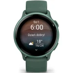 Garmin Vivoactive 6 Aluminium 42mm Αδιάβροχο Smartwatch με Παλμογράφο (Jasper Green) 010-02985-02 - Image 3