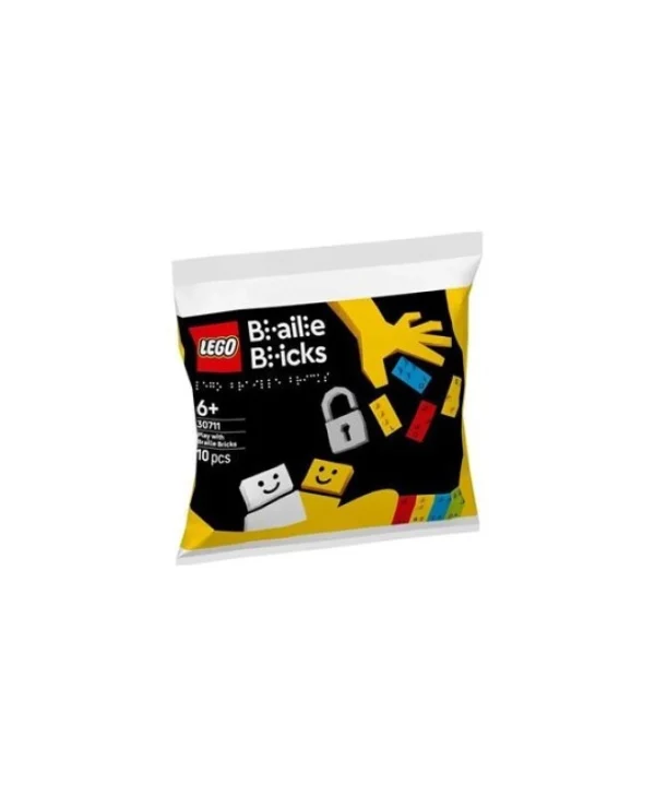 LEGO Τουβλάκια Play with Braille Bricks για 6+ ετών Ετών 10τμχ 30711
