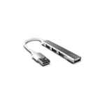 Inca USB 3.0 Hub 4 Θυρών με σύνδεση USB-A Γκρι IUSB-4TUX