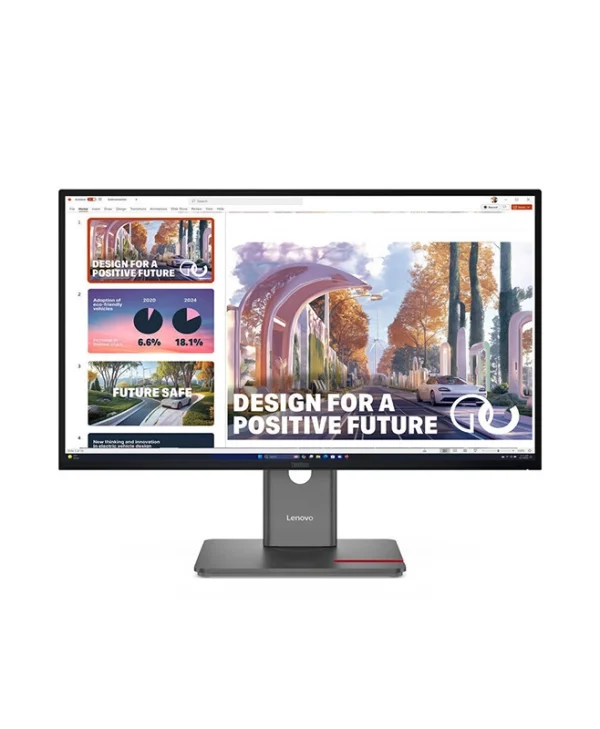 Lenovo ThinkVision T32UD-40 IPS HDR Monitor 31.5" 4K 3840x2160 με Χρόνο Απόκρισης 4ms GTG 64B0GAT1EU