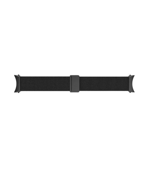 Samsung Λουράκι Ανοξείδωτο Ατσάλι Μαύρο (Galaxy Watch4) GP-TYR870SAABW