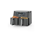 Ninja Foodi Max Dual Zone Air Fryer με Διπλό Αποσπώμενο Κάδο 9.5lt Μαύρο DZ400EU - Image 3