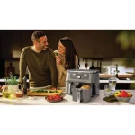 Ninja Foodi Max Dual Zone Air Fryer με Διπλό Αποσπώμενο Κάδο 9.5lt Μαύρο DZ400EU - Image 4