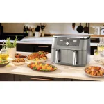 Ninja Foodi Max Dual Zone Air Fryer με Διπλό Αποσπώμενο Κάδο 9.5lt Μαύρο DZ400EU - Image 5