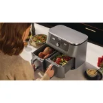 Ninja Foodi Max Dual Zone Air Fryer με Διπλό Αποσπώμενο Κάδο 9.5lt Μαύρο DZ400EU - Image 6