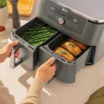Ninja Foodi Max Dual Zone Air Fryer με Διπλό Αποσπώμενο Κάδο 9.5lt Μαύρο DZ400EU - Image 9