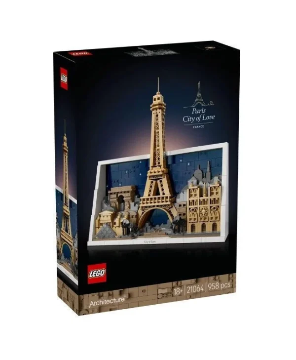 LEGO Architecture Paris – City of Love για 18+ ετών Ετών 958τμχ 21064