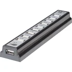 Manhattan IUSB2-HUB10 USB 2.0 Hub 10 Θυρών με σύνδεση USB-A και Εξωτερική Παροχή Ρεύματος 161572