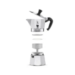 Bialetti Moka Express Μπρίκι Espresso 6cups Ασημί 1163 - Image 4
