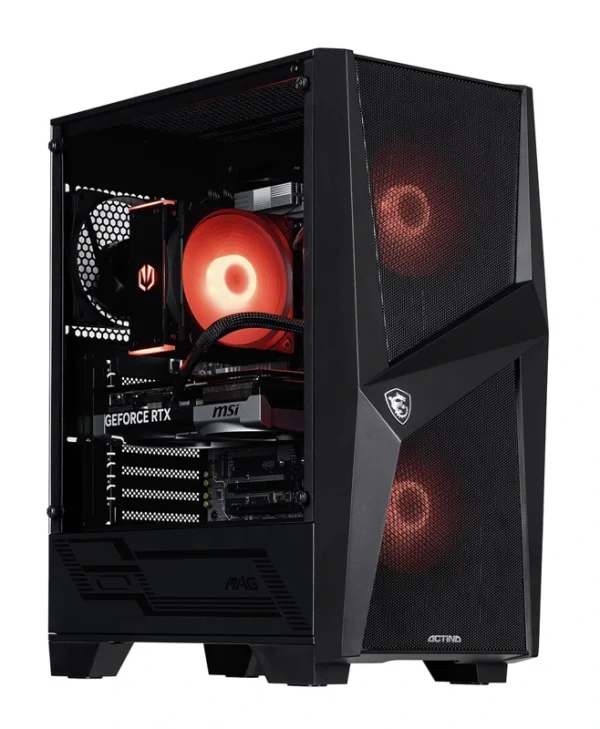 Actina Gaming Desktop PC (Ryzen 5-7500F/32GB DDR4/1.0TB SSD/GeForce RTX 5060 Ti/No OS) KOMACNGIP0392