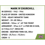 Cobi Τουβλάκια Mark Iv Churchuill 668τμχ COBI-3128 - Image 3