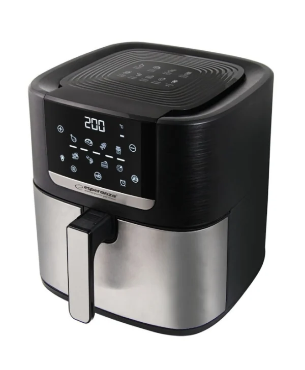 Esperanza Eka004 Air Fryer 8lt Μαύρο EKA004
