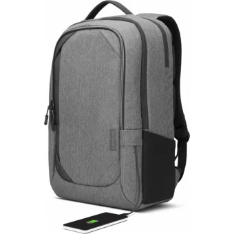 Lenovo Business Casual Αδιάβροχη Τσάντα Πλάτης για Laptop 17" σε Γκρι χρώμα 4X40X54260