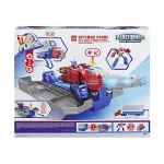 Φιγούρα Δράσης Truck to Playset: Earthspark Transformers Optimus Prime Battle Trailer 8εκ. G0750 - Image 2