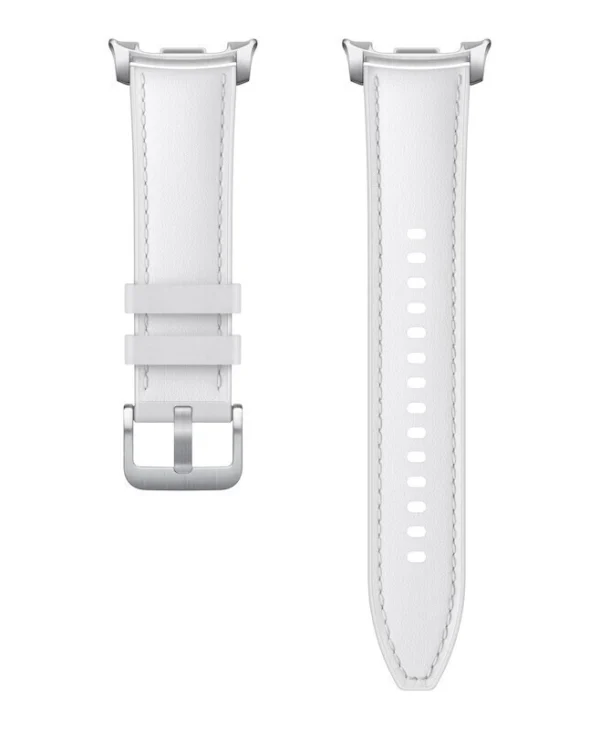 Samsung Λουράκι Δερμάτινο Λευκό (Samsung Galaxy Watch8) ET-SLL50LWEGEU