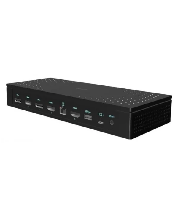 i-tec USB-C Docking Station με DisplayPort 4K PD Ethernet Μαύρο (CA5MONITORDOCKPD)
