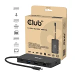 Club3D USB-C Docking Station με 4K PD Ethernet Μαύρο (CSV-2552) - Image 2