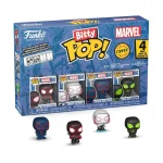 Funko Bitty Pop! Marvel: Spider-Man - Spider-Man - Miles Morales, Ghost-Spider, Spider-Man 2099, Spider-Man Stealth Suit Chase 4τμχ 85702