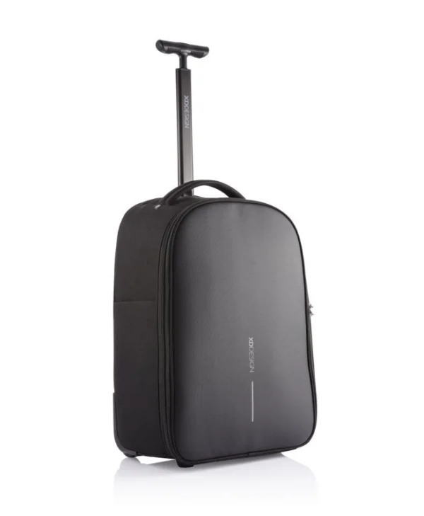Xd Design Bobby Soft Laptop Backpack P705.792 Up To 17" 43.18 Cm Wheels Handle Usb Charging Port Water-repellent Material Tsa Lock Black P705.771