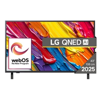 LG Smart Τηλεόραση 43" 4K UHD QNED AI QNED82 HDR (2025) 43QNED82A3B