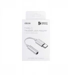 Samsung Μετατροπέας USB-C male σε 3.5mm female Λευκό 1τμχ (GP-TGU023AEAWW) - Image 2
