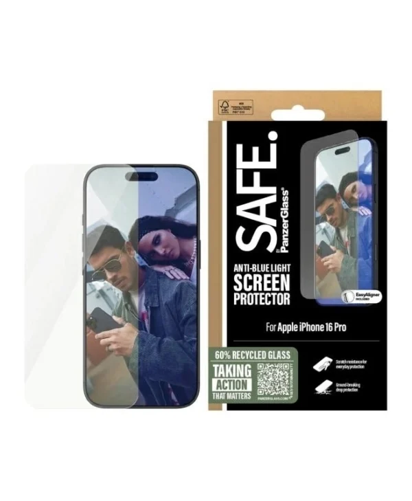 PanzerGlass Screen Protector (iPhone 17 / 17 Pro / 16 Pro) SAFE95880
