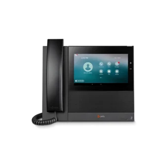 Poly Ενσύρματο Τηλέφωνο IP Μαύρο 82Z85AA