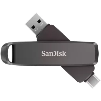 Sandisk Extreme Pro Dual 2TB USB 3.2 Stick με σύνδεση USB-A & USB-C Μαύρο SDDDE1-2T00-G46