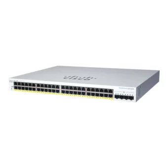 Cisco CBS220-48P-4G Managed L2 PoE+ Switch με 48 Θύρες Gigabit (1Gbps) Ethernet και 4 SFP Θύρες CBS220-48P-4G-EU