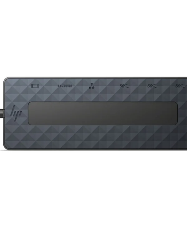 HP USB-C Docking Station με HDMI/DisplayPort 4K PD Ethernet και σύνδεση 2 Οθονών Μαύρο (50H55UT)