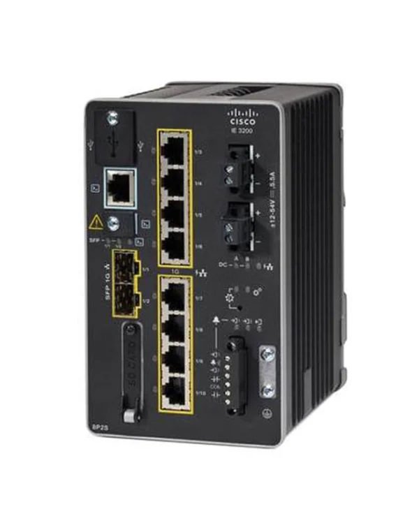 Cisco IE-3200-8P2S-E Managed L2 Switch με 10 Θύρες Gigabit (1Gbps) Ethernet