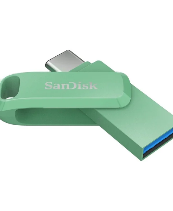 Sandisk Ultra Dual 256GB USB 2.0 Stick με σύνδεση USB-A & USB-C Πράσινο SDDDC3-256G-G46AG