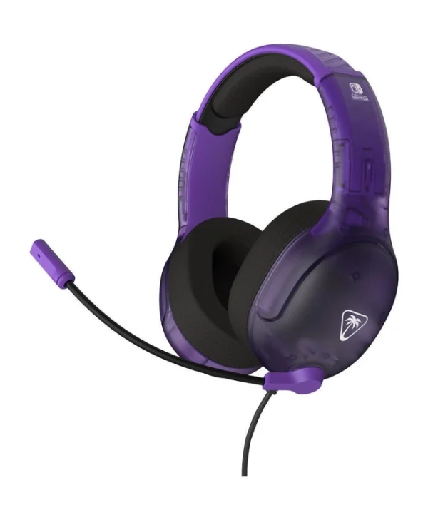 Turtle Beach Airlite Fit Over Ear Gaming Headset με σύνδεση 3.5mm Μωβ TBS-8002-45