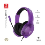 Turtle Beach Airlite Fit Over Ear Gaming Headset με σύνδεση 3.5mm Μωβ TBS-8002-45 - Image 2