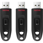 Sandisk Ultra 3Pack 64GB USB 3.0 Stick Μαύρο SDCZ48-064G-G46T - Image 4