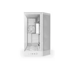 NZXT H9 Flow RGB+ Gaming Midi Tower Κουτί Υπολογιστή με Πλαϊνό Παράθυρο Λευκό Ματ CM-H92FW-P1 - Image 3