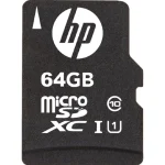 HP SDHC 64GB Class 10 U1 UHS-I με αντάπτορα SDU64GBXC10HP-EF