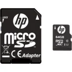 HP SDHC 64GB Class 10 U1 UHS-I με αντάπτορα SDU64GBXC10HP-EF - Image 2